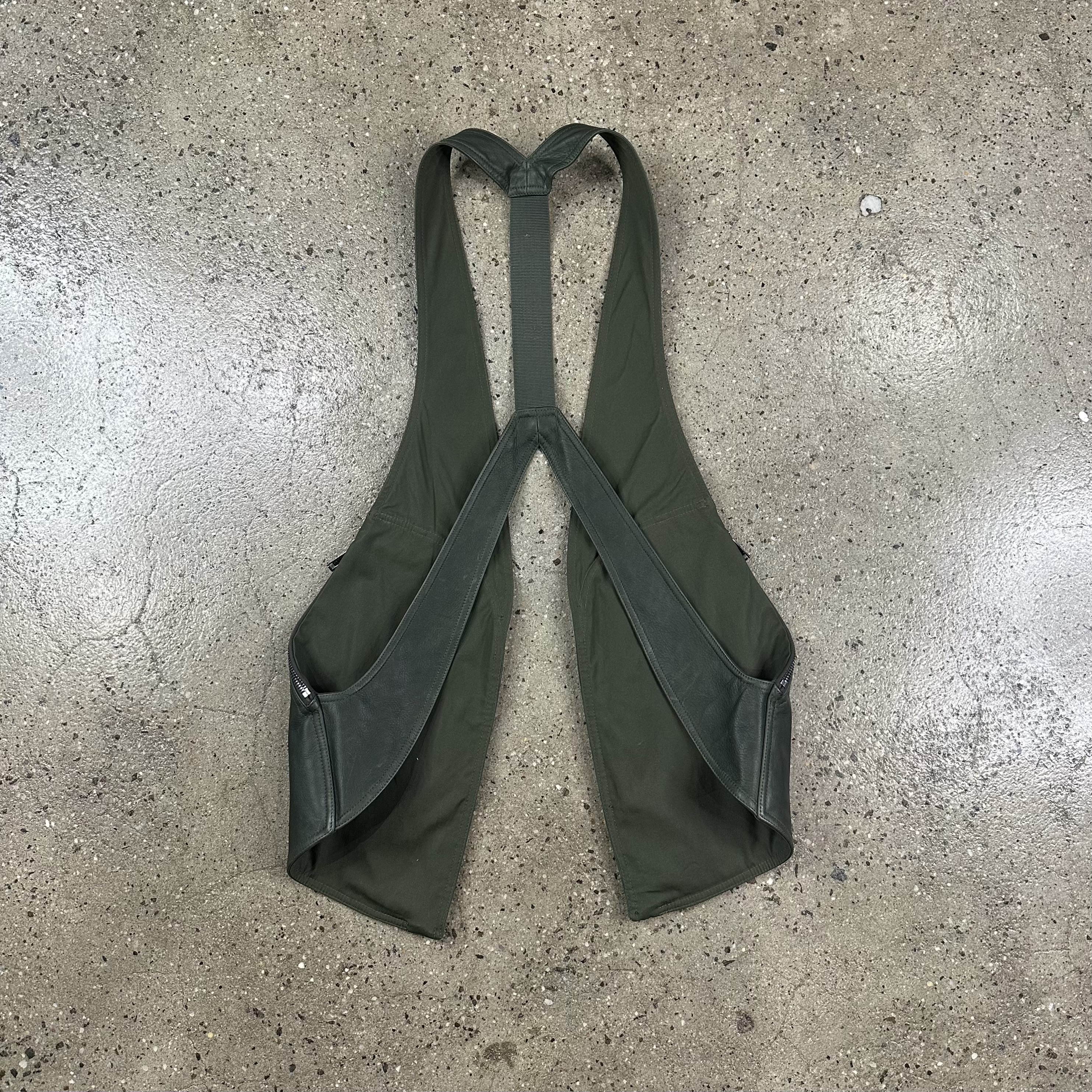 Rick Owens Gethsemane Leather Lido Vest - View 4