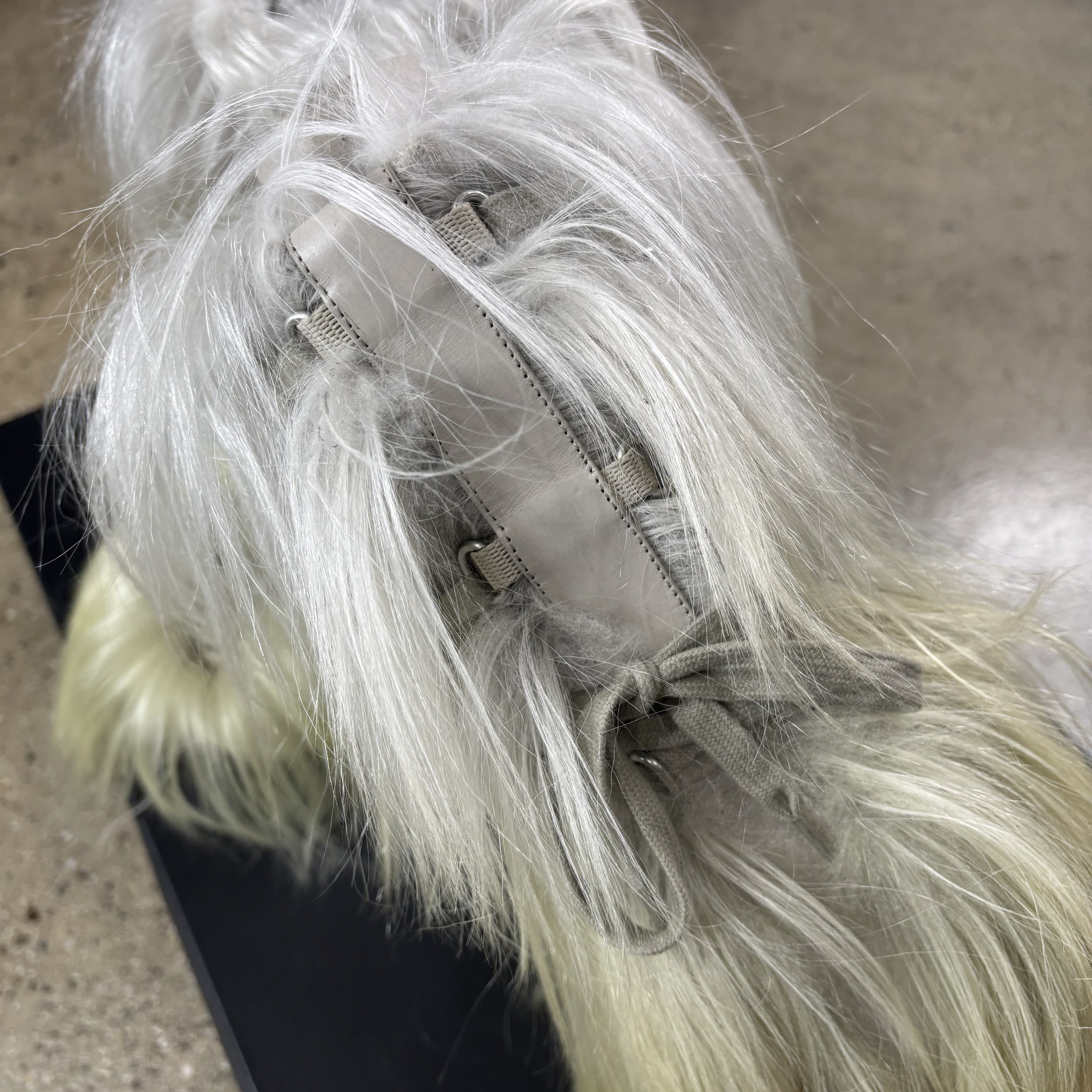 Rick Owens Moncler Fur Bigroc Boots - View 5