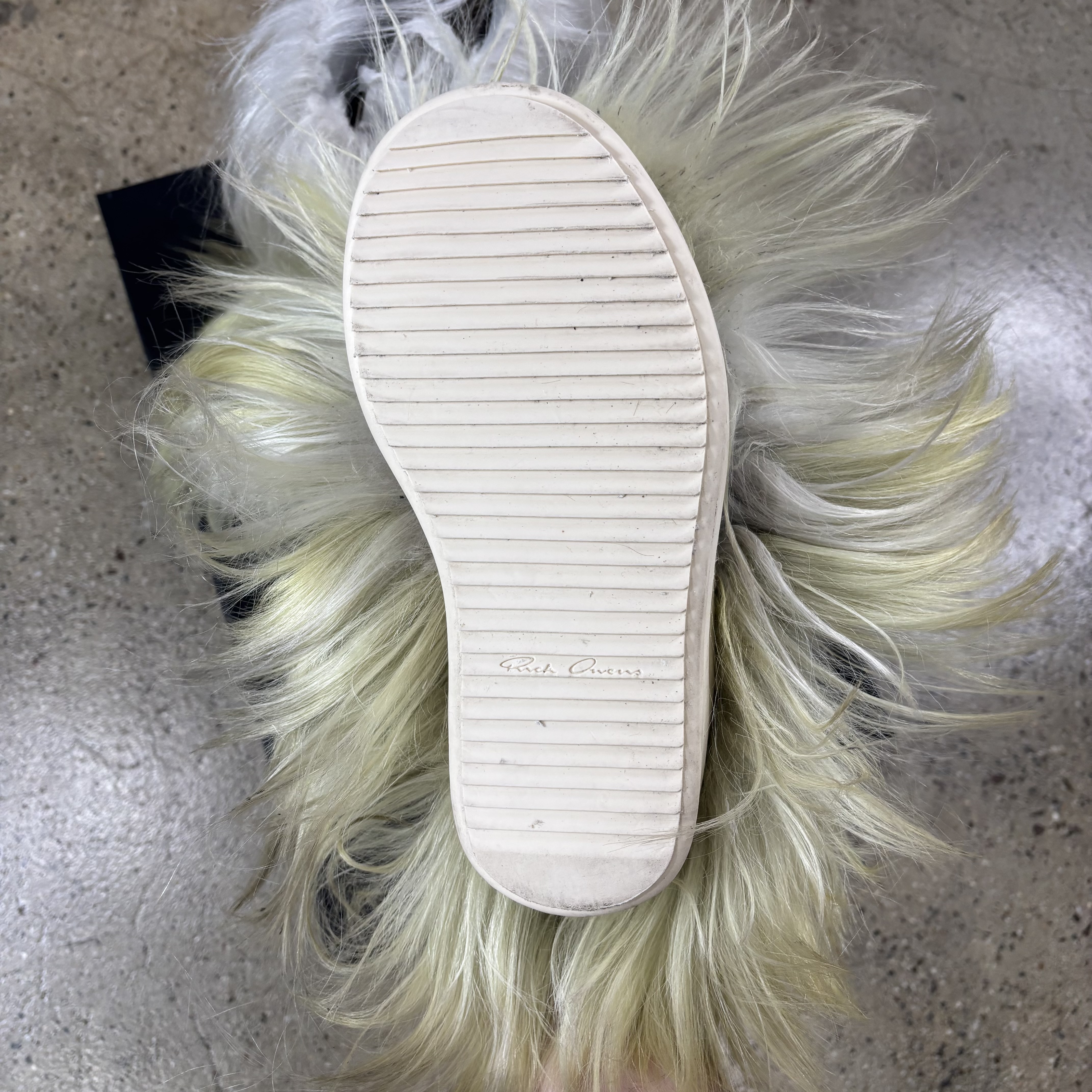 Rick Owens Moncler Fur Bigroc Boots - View 6