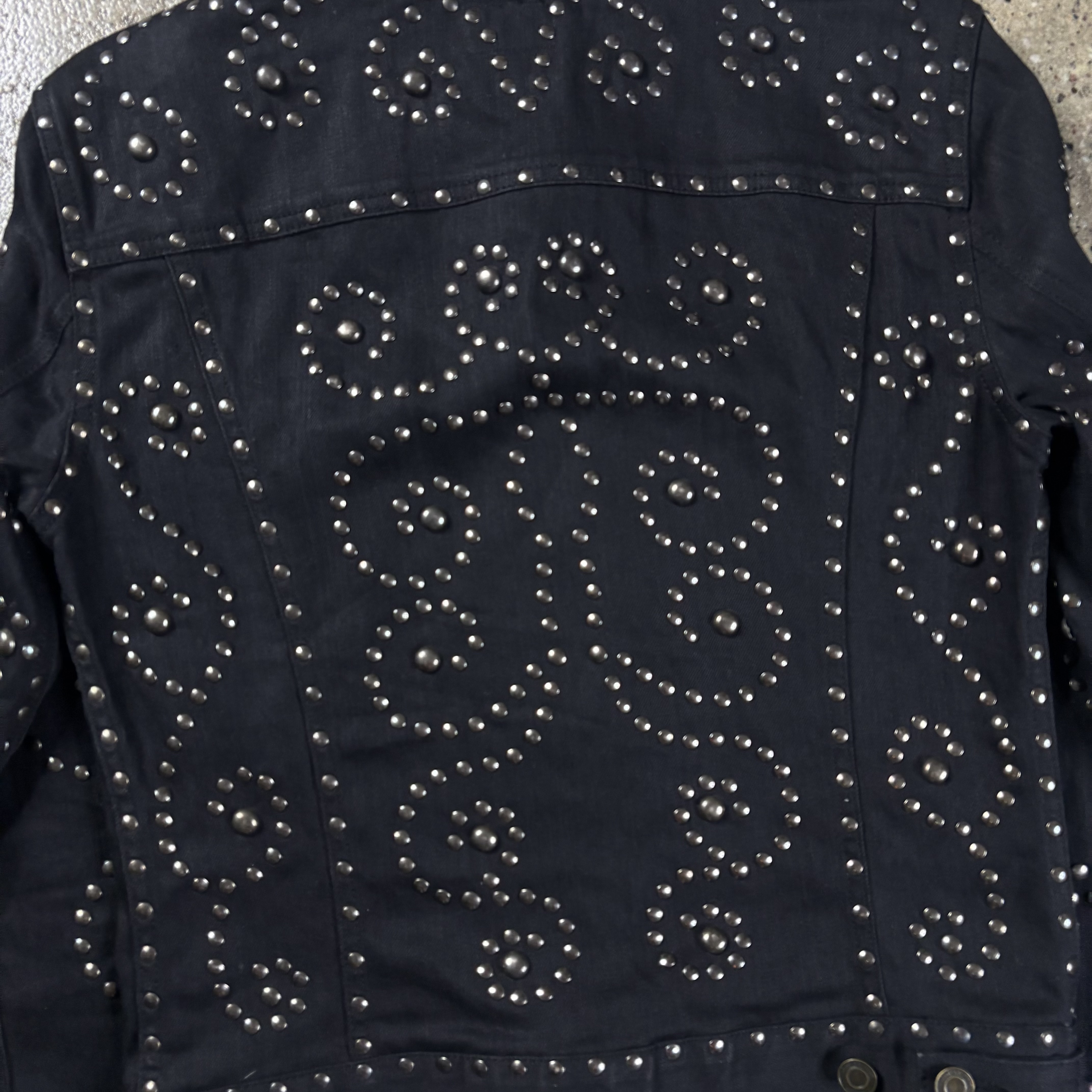 Saint Laurent 1/1 Sample Studded Trucker Jacket - View 6
