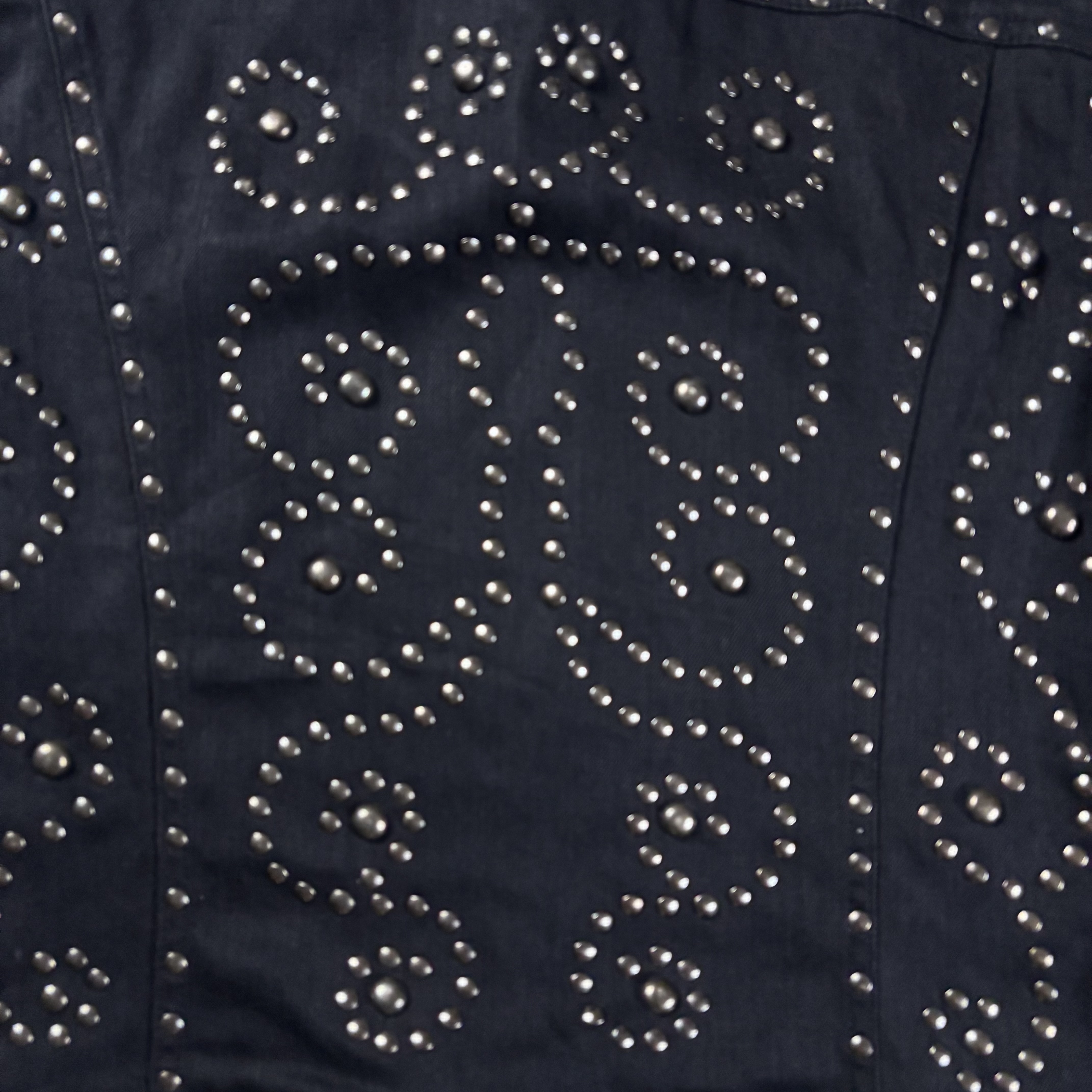 Saint Laurent 1/1 Sample Studded Trucker Jacket - View 7