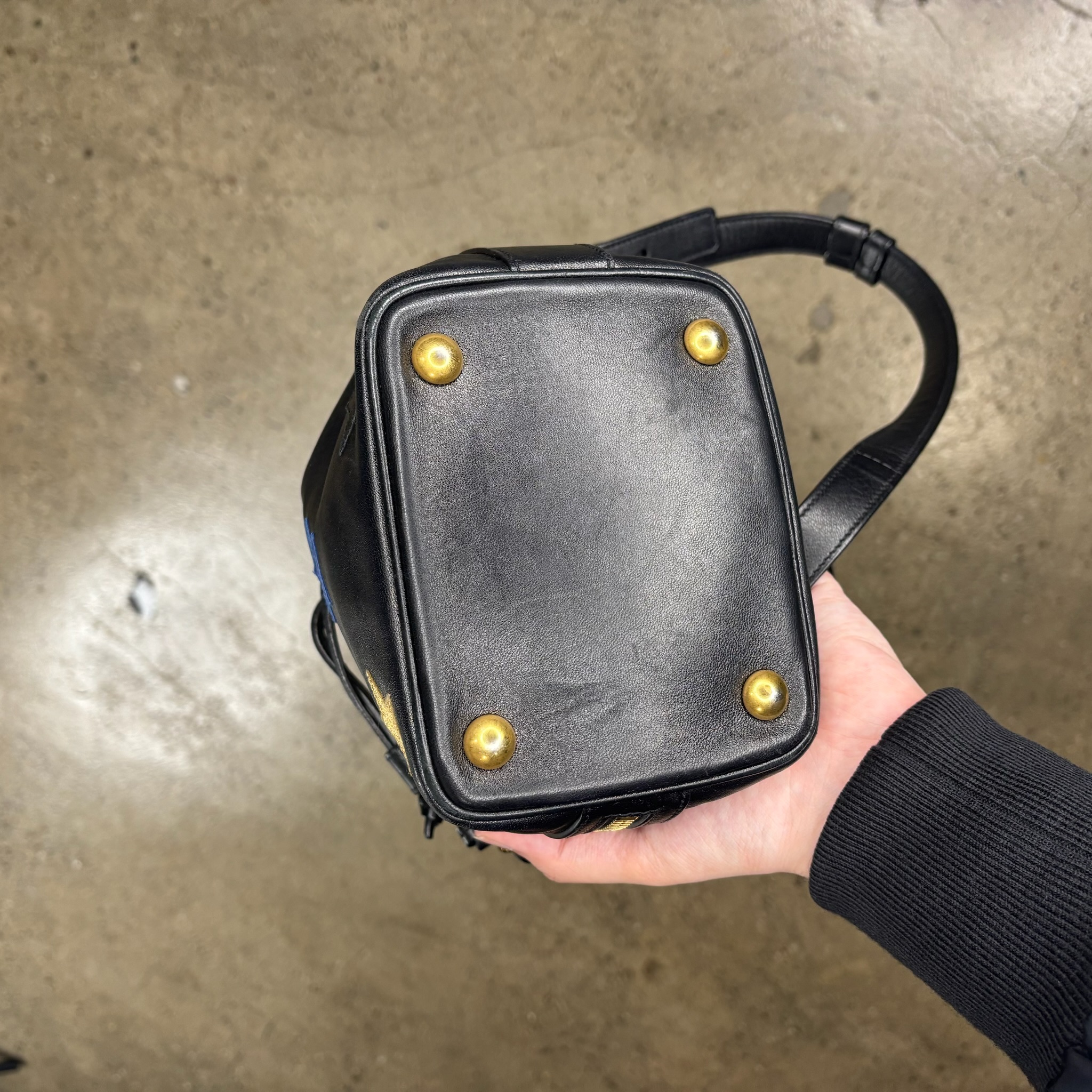 Saint Laurent Embroidered Star Bag - View 4
