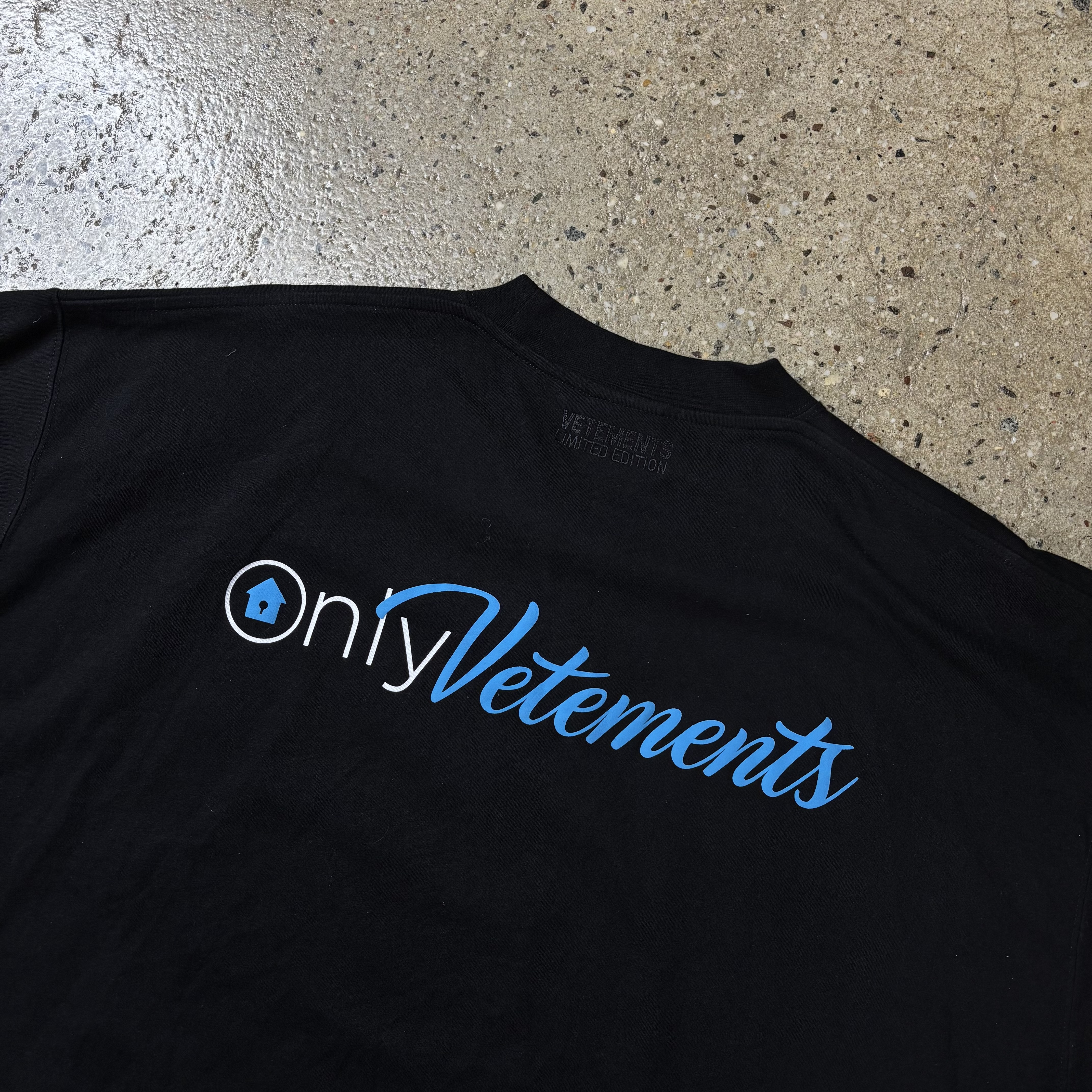 Vetements "Only Vetements" Tee - View 4